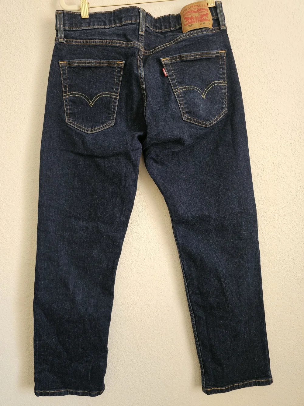 Levi's Men's Straight Jeans in Dark Indigo